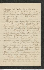 Nachlass Franz Steindachner, Brief von Emil Aug. Goeldi an Franz Steindachner (11.11.1885), Inv.Nr. 168.13, Seite 3